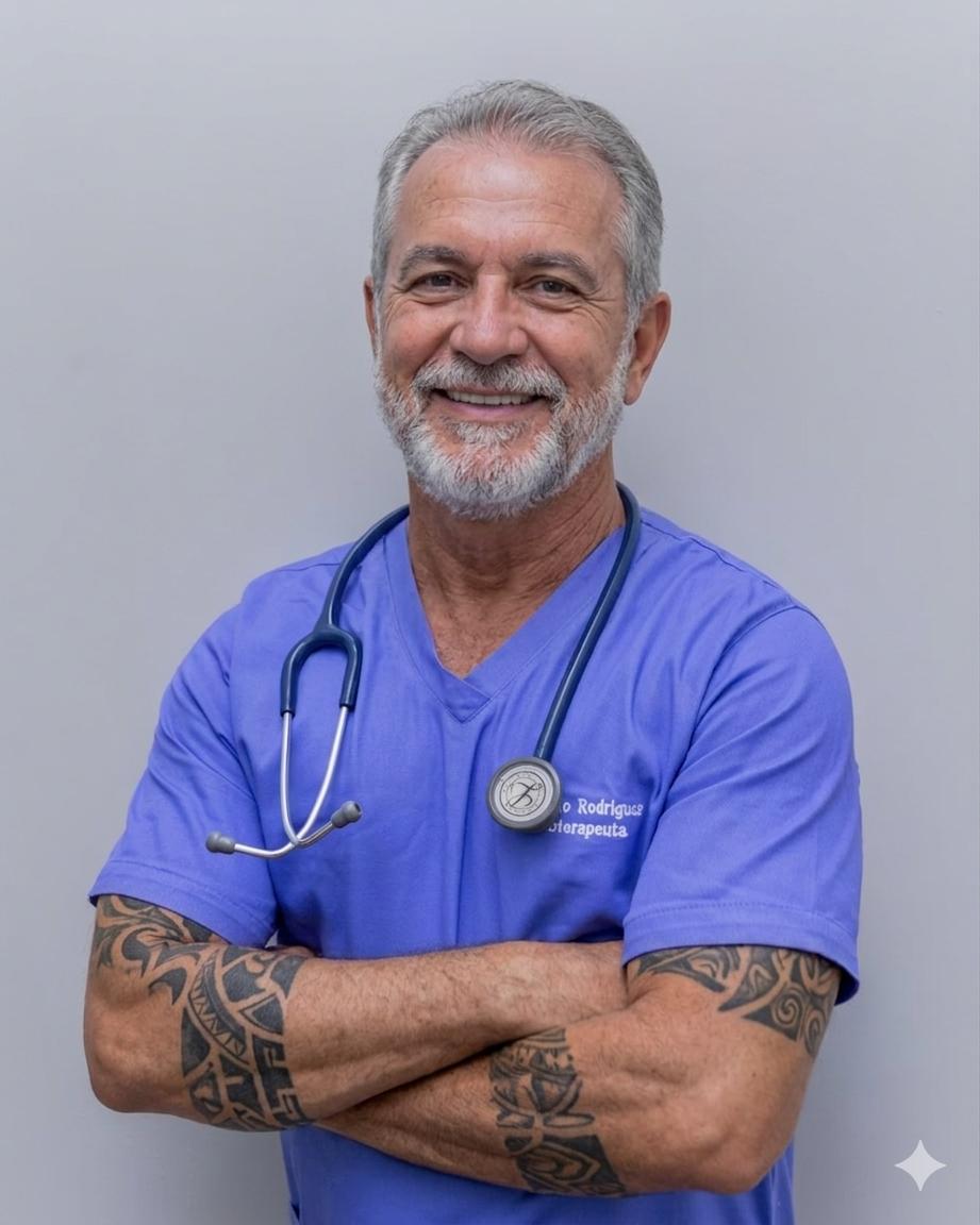 Médico moderno usando tecnologia