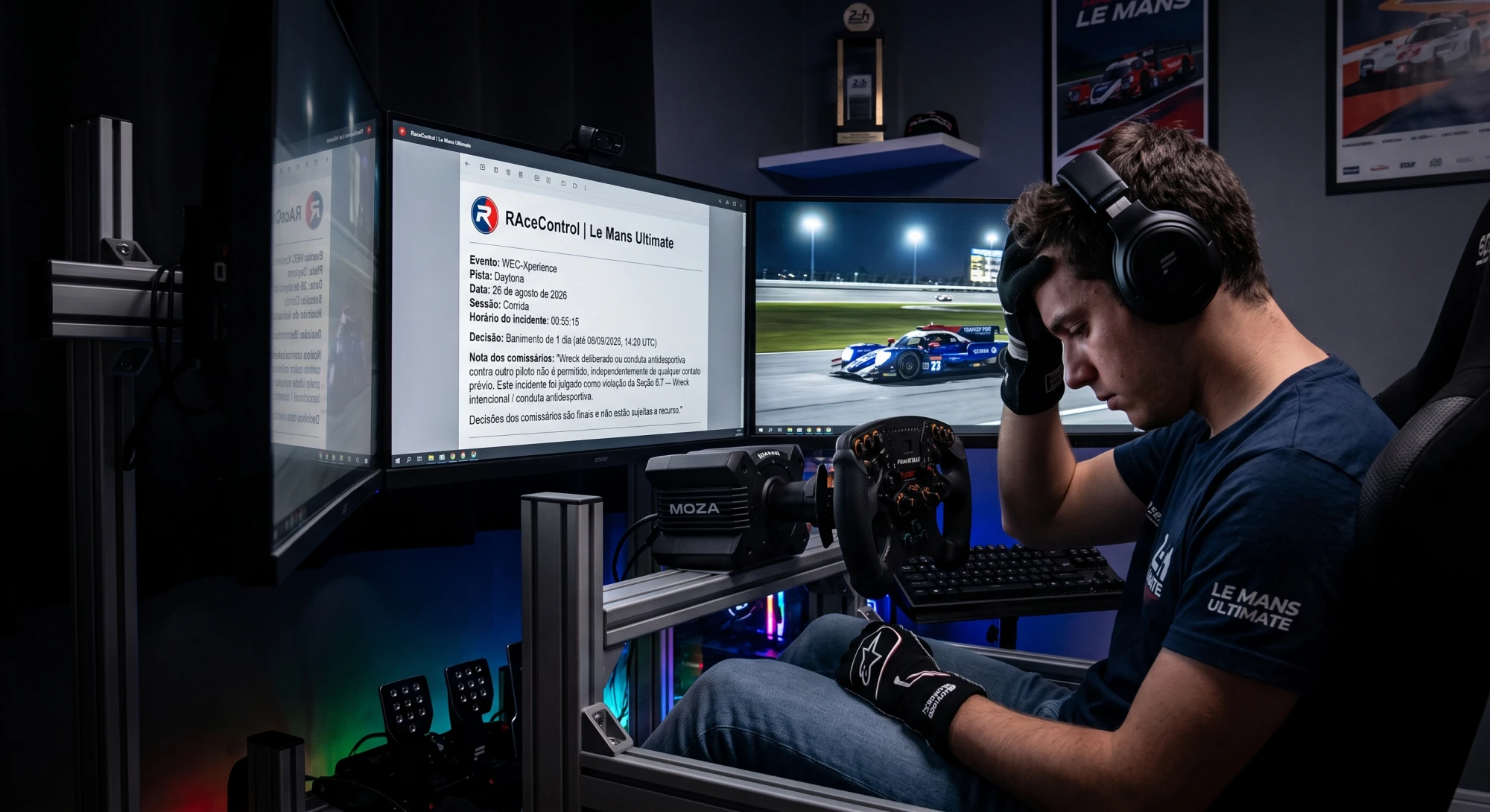 Punicao Injusta Le Mans Ultimate Racecontrol
