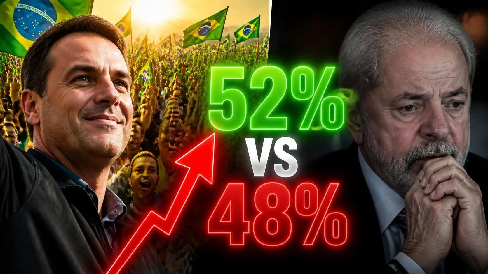 Urgente Datafolha Flavio Bolsonaro Massacra Lula Debandada 2026